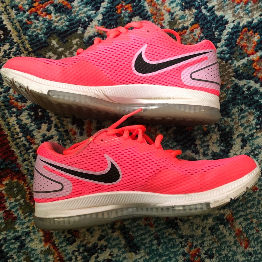 Hot Pink Nike All Out Zoom Running Shoe